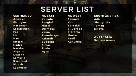 new world server time zone.